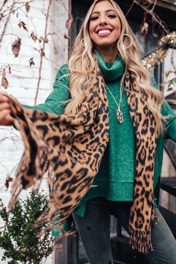Blessed And Obsessed Leopard Scarf-Beginning Fashion