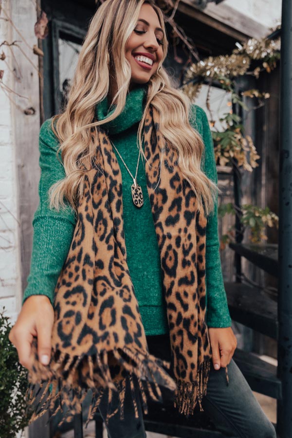 Blessed And Obsessed Leopard Scarf-Beginning Fashion