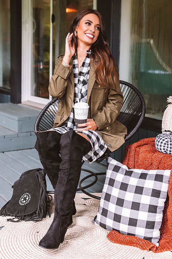 Central Park In Fall Cargo Jacket-Beginning Fashion