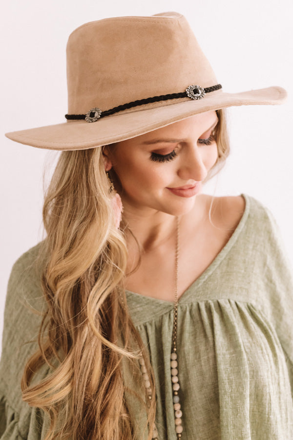Chic Simplicity Hat In Tan-Beginning Fashion