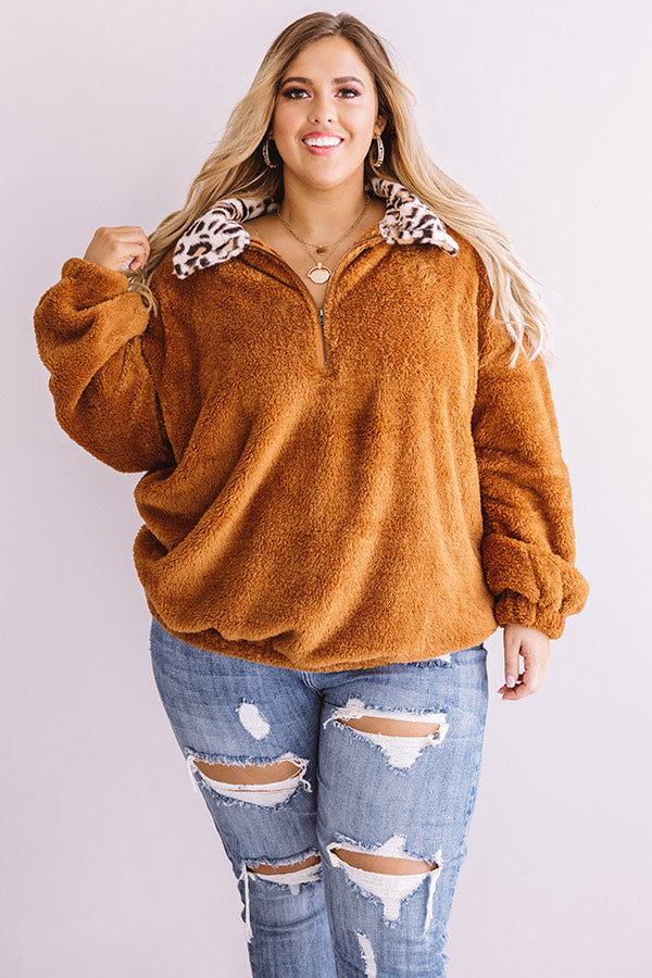 Chilly Days Ahead Pullover Curves-Beginning Fashion
