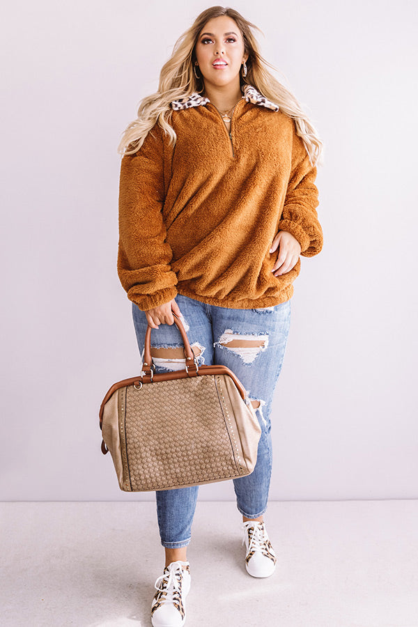 Chilly Days Ahead Pullover Curves-Beginning Fashion