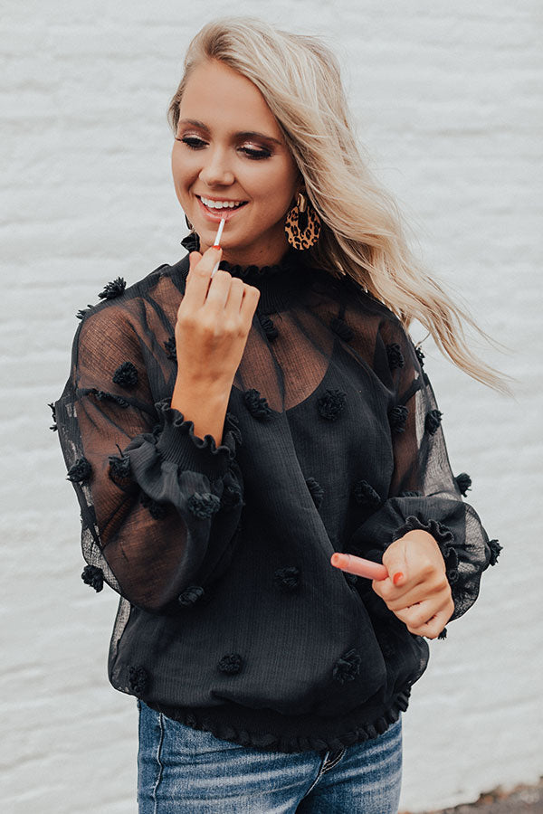 Bold Ambition Top In Black-Beginning Fashion