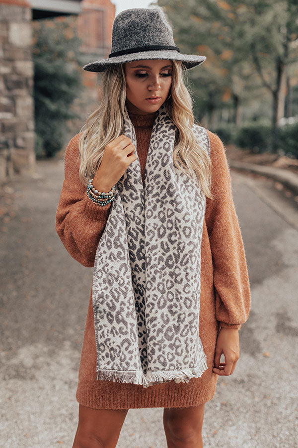 Bundle Up Bombshell Reversible Scarf-Beginning Fashion