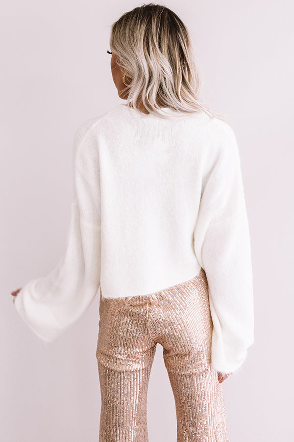 Feeling Flirtatious Shift Sweater-Beginning Fashion