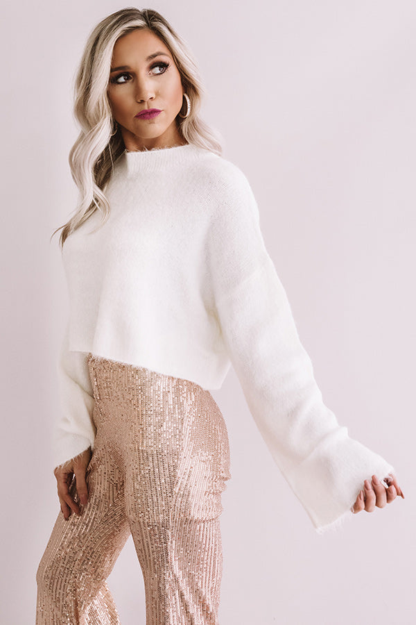 Feeling Flirtatious Shift Sweater-Beginning Fashion