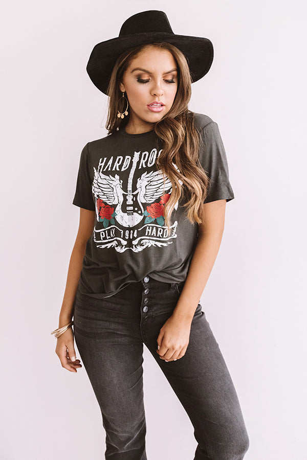 Hard Rock Shift Tee-Beginning Fashion