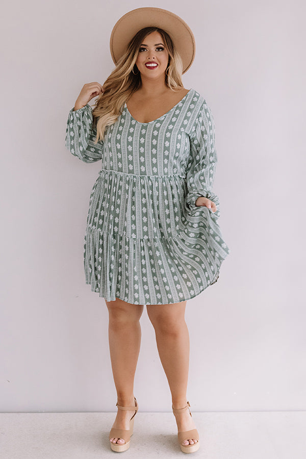Getting Creative Babydoll Shift Dress Curves-Beginning Fashion