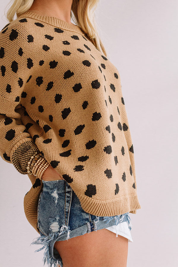 Effortless Coziness Leopard Sweater-Beginning Fashion