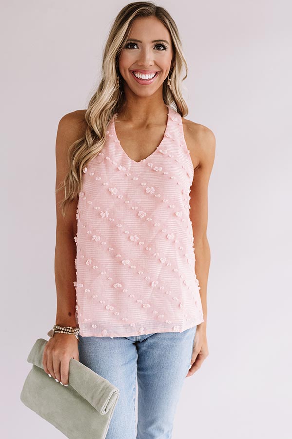 Beach Refresh Shift Tank In Peach-Beginning Fashion