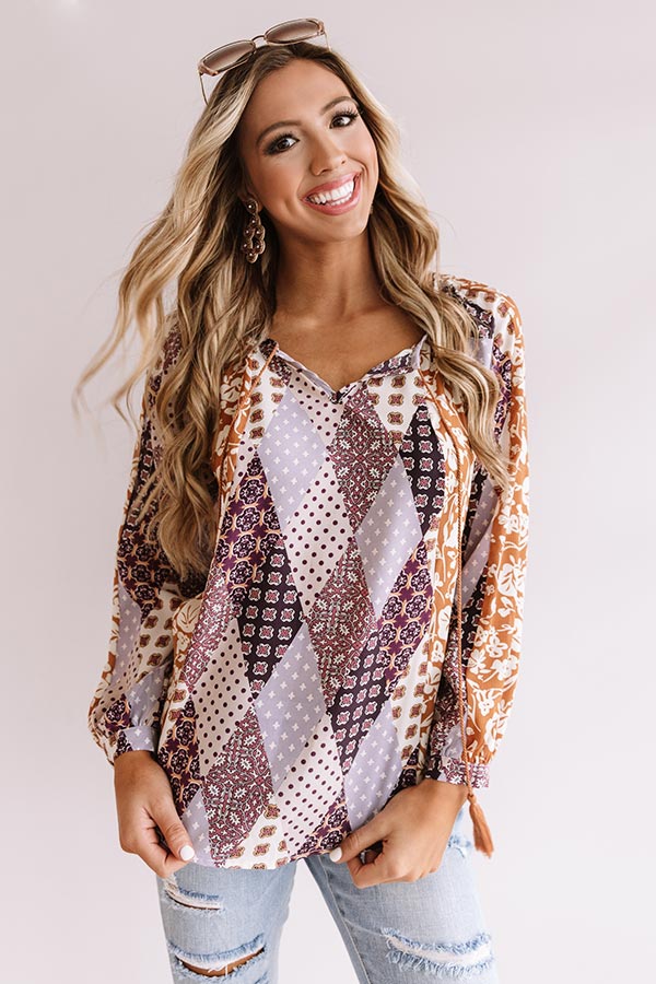 Bali By Moonlight Shift Top-Beginning Fashion