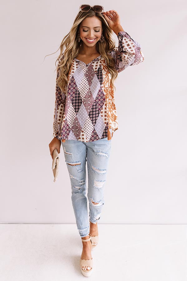 Bali By Moonlight Shift Top-Beginning Fashion