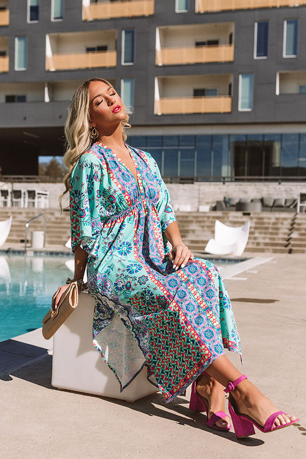 Beachy Muse Midi In Seaglass-Beginning Fashion