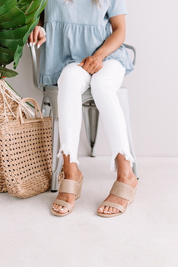 Five Star Jute Wedge-Beginning Fashion