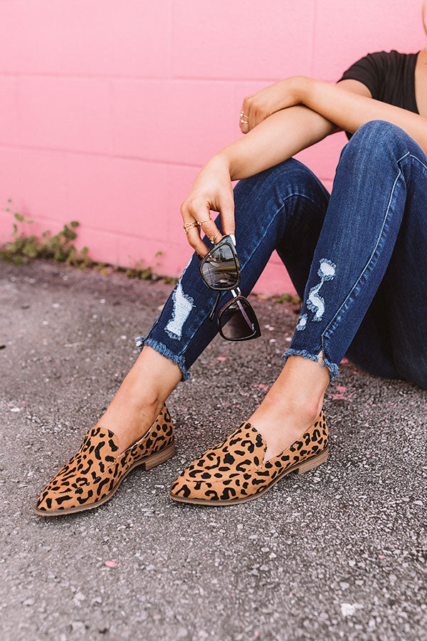 Francie Leopard Loafer-Beginning Fashion