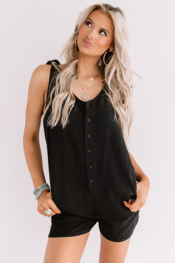 Cabana Hangout Romper-Beginning Fashion