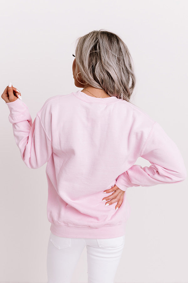 Babes Support Babes Sweatshirt in Pink-Beginning Fashion