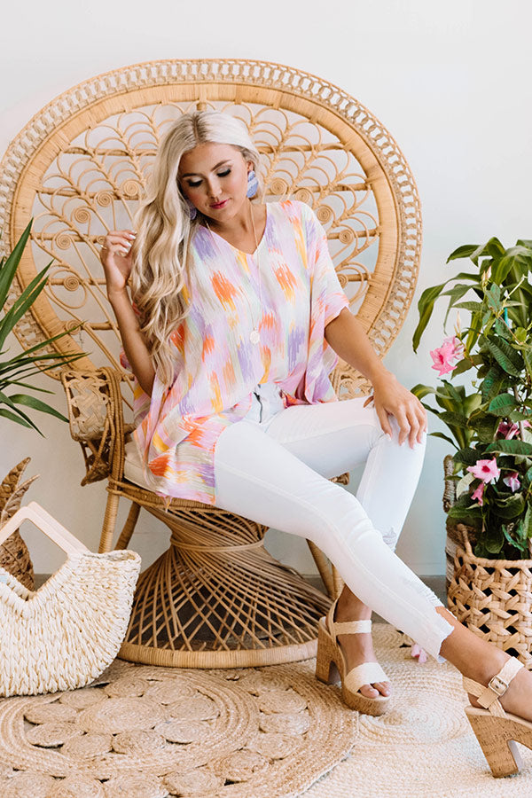 Bring On The Sunshine Shift Tunic in Orange-Beginning Fashion