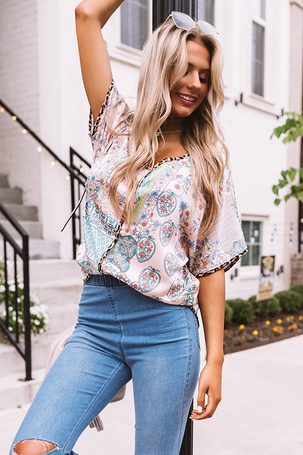 Hamptons Honey Shift Top-Beginning Fashion