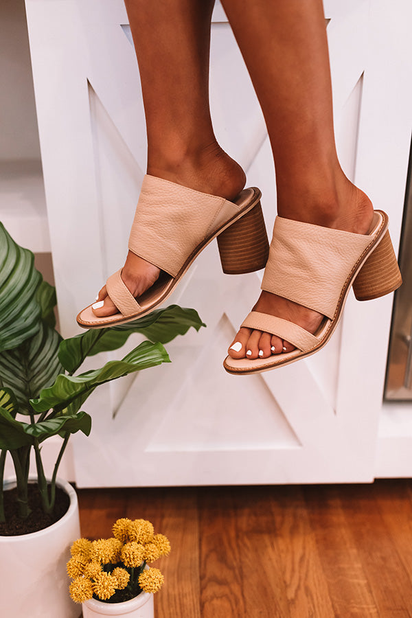 Cosmic Leather Heel-Beginning Fashion