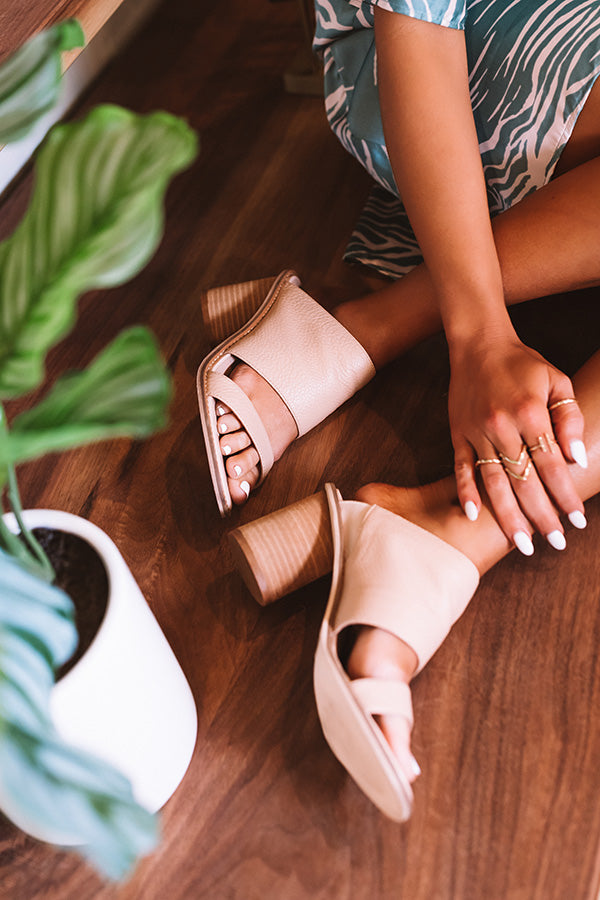 Cosmic Leather Heel-Beginning Fashion