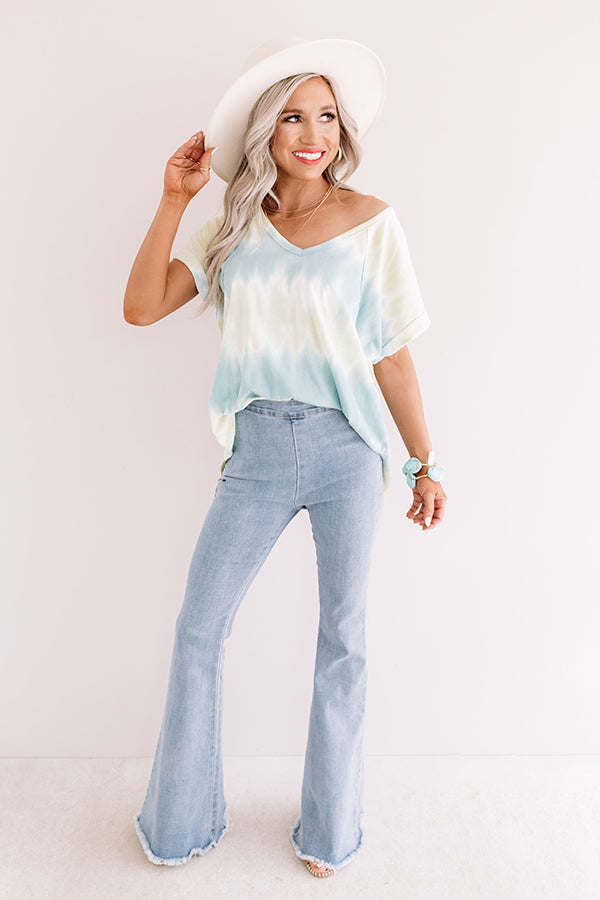 Backyard Oasis Tie Dye Tee-Beginning Fashion