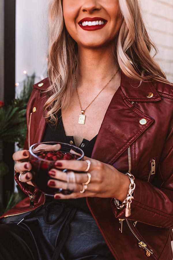 Bracha Truth Card Necklace-Beginning Fashion