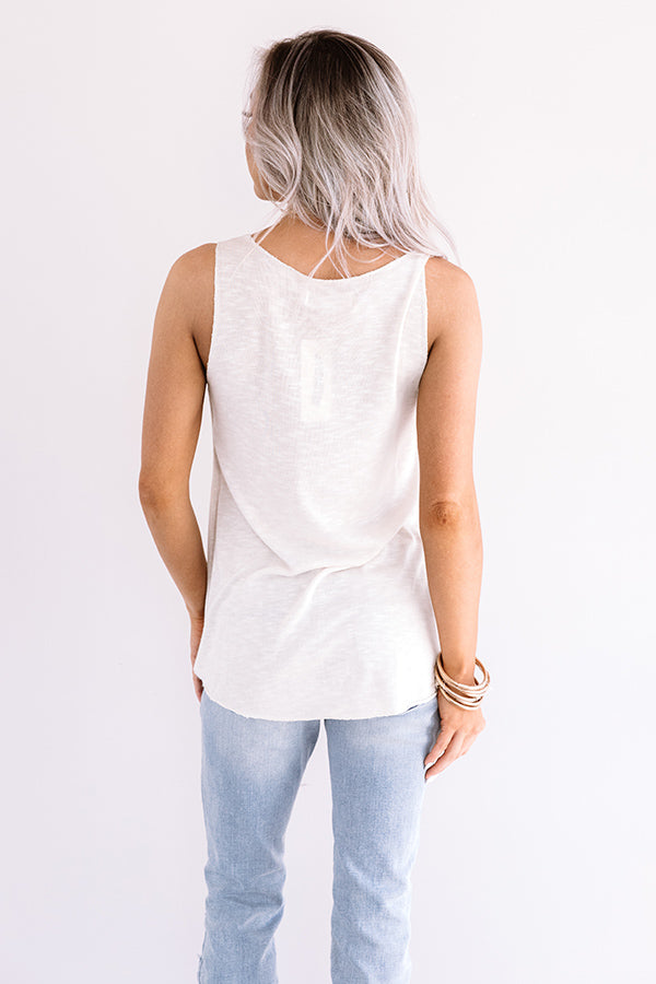 Bali Surf Shift Top In Birch-Beginning Fashion