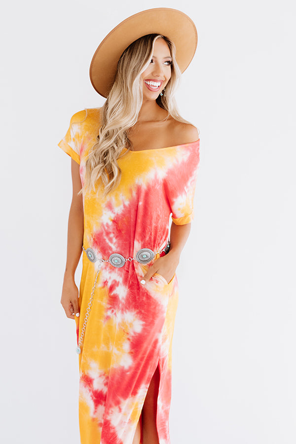 Beach Chic Tie Dye Maxi-Beginning Fashion