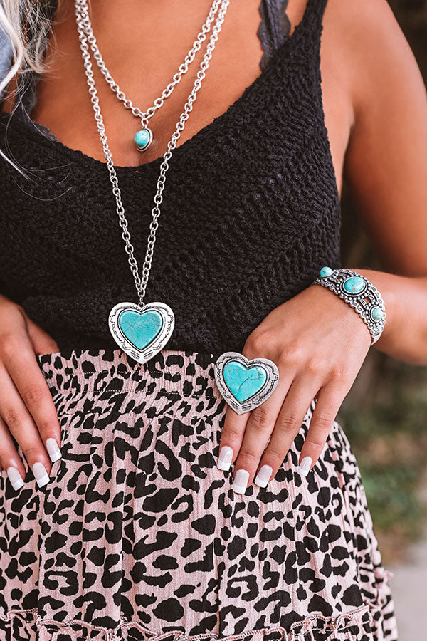 Devoted Love Turquoise Ring-Beginning Fashion