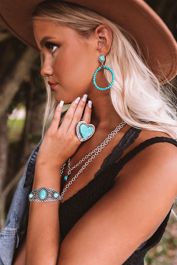 Devoted Love Turquoise Ring-Beginning Fashion