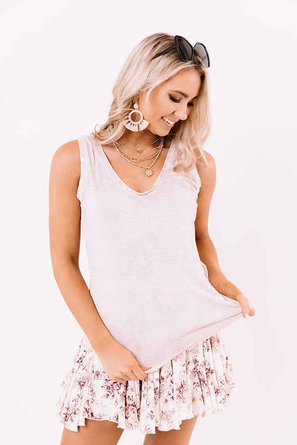 Good Changes Ahead Shift Top In Blush-Beginning Fashion