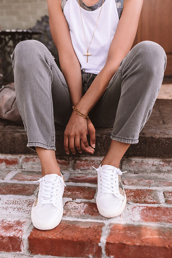 Forrest Glitter Slip On Sneaker-Beginning Fashion