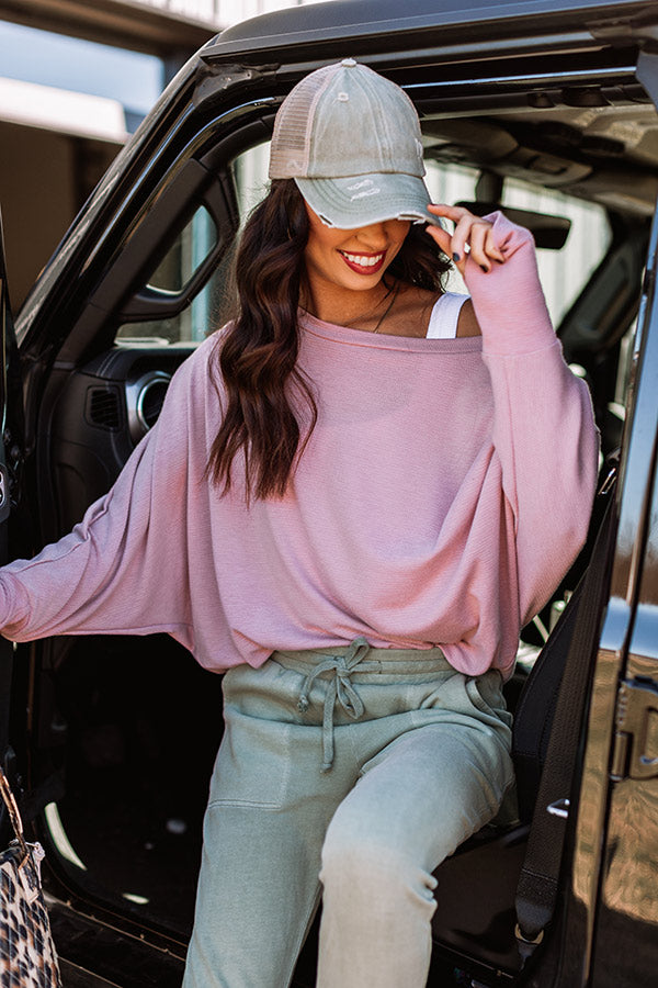 Chic Standard High Pony Tail Cap In Sage-Beginning Fashion