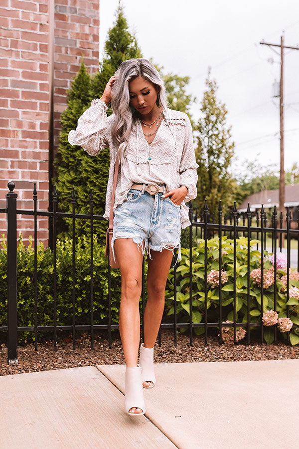 Getting Noticed Leopard Shift Top-Beginning Fashion