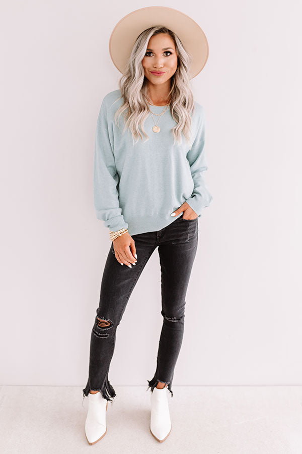 Fall Daze Shift Sweater In Limpet Shell-Beginning Fashion