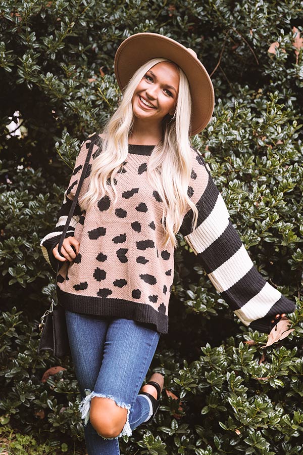 Fall Potential Knit Sweater-Beginning Fashion