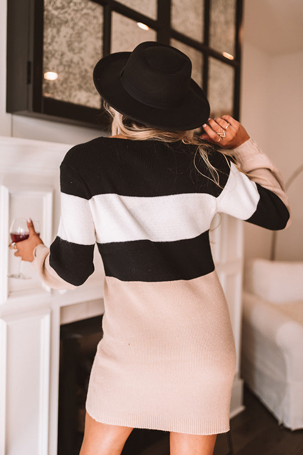 Better Than Fiction Sweater Dress-Beginning Fashion