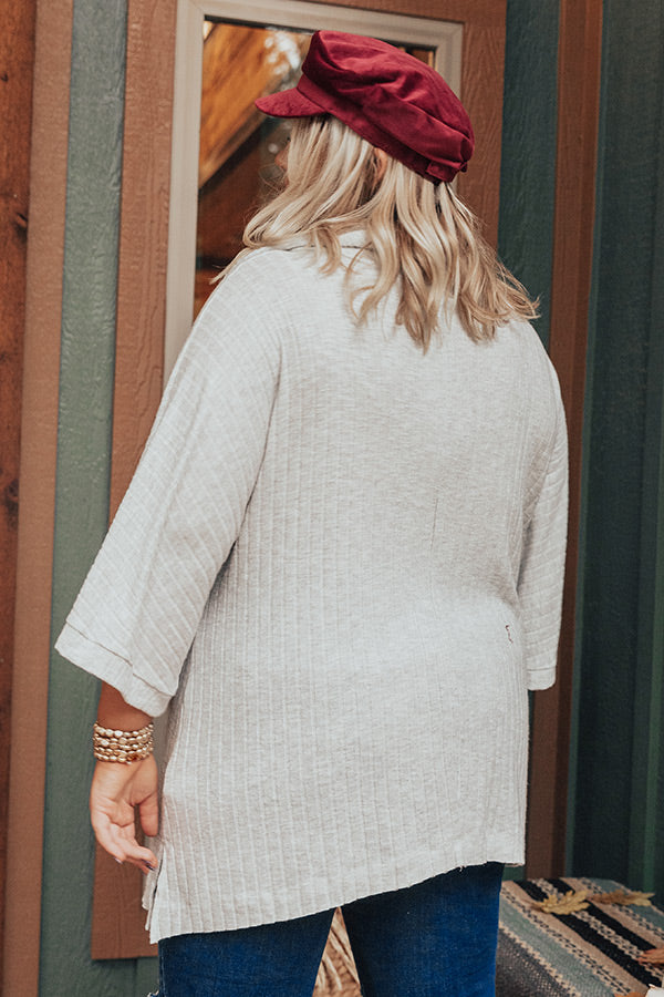 Fall Morning Sweater Curves-Beginning Fashion