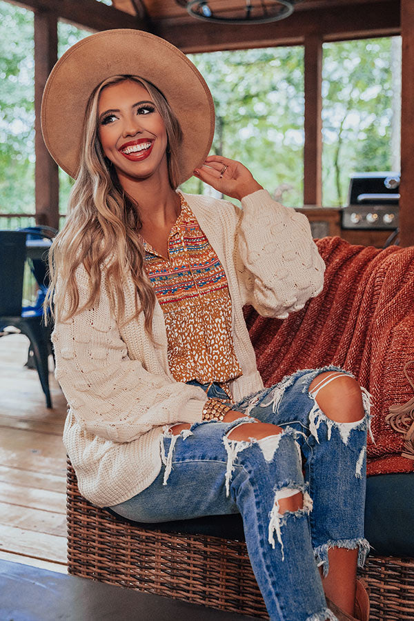 Granting Wishes Embroidered Shift Top-Beginning Fashion