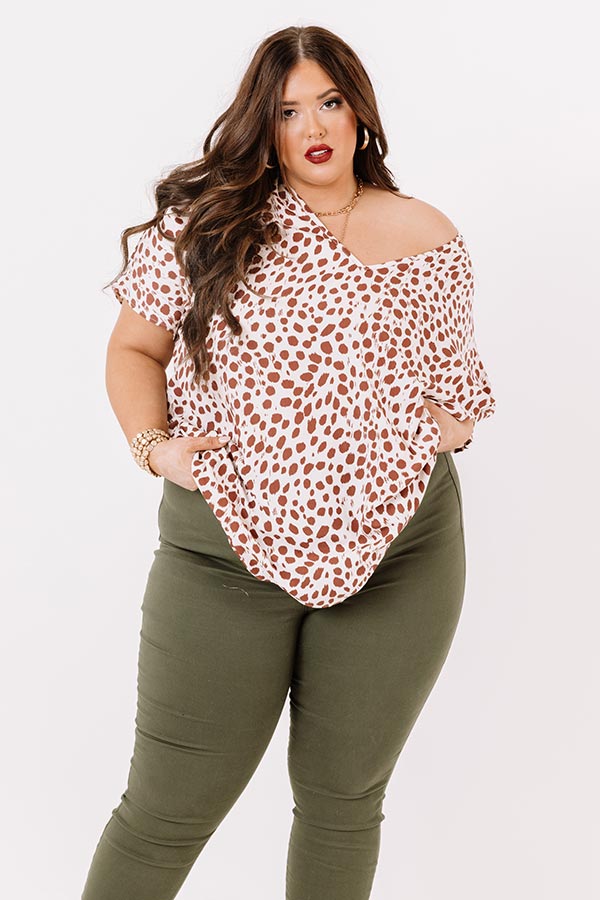 Hello Sugar Shift Top In Ivory   Curves-Beginning Fashion