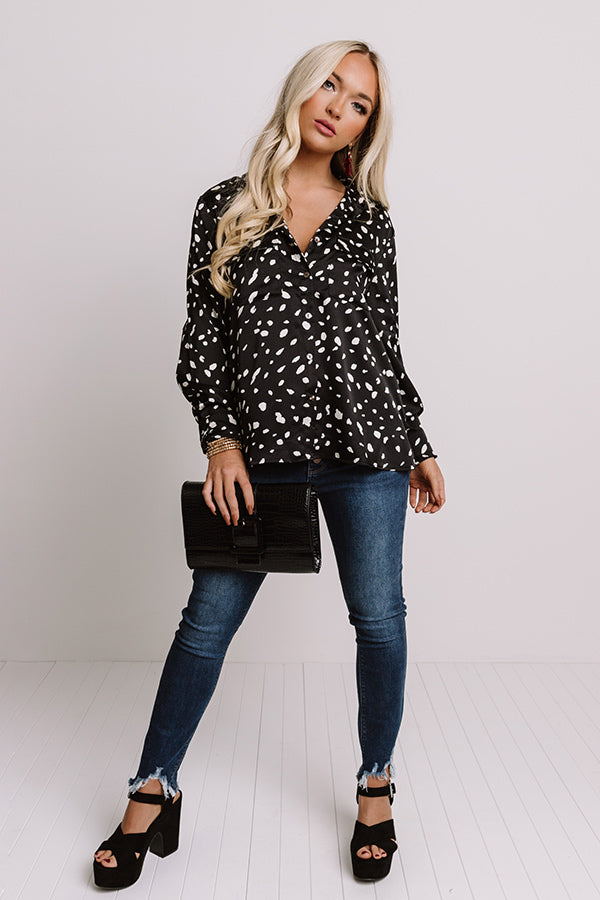 Down The Road Shift Top In Black-Beginning Fashion