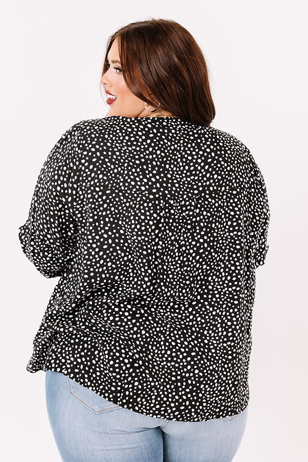 Bombshell Material Embroidered Top   Curves-Beginning Fashion