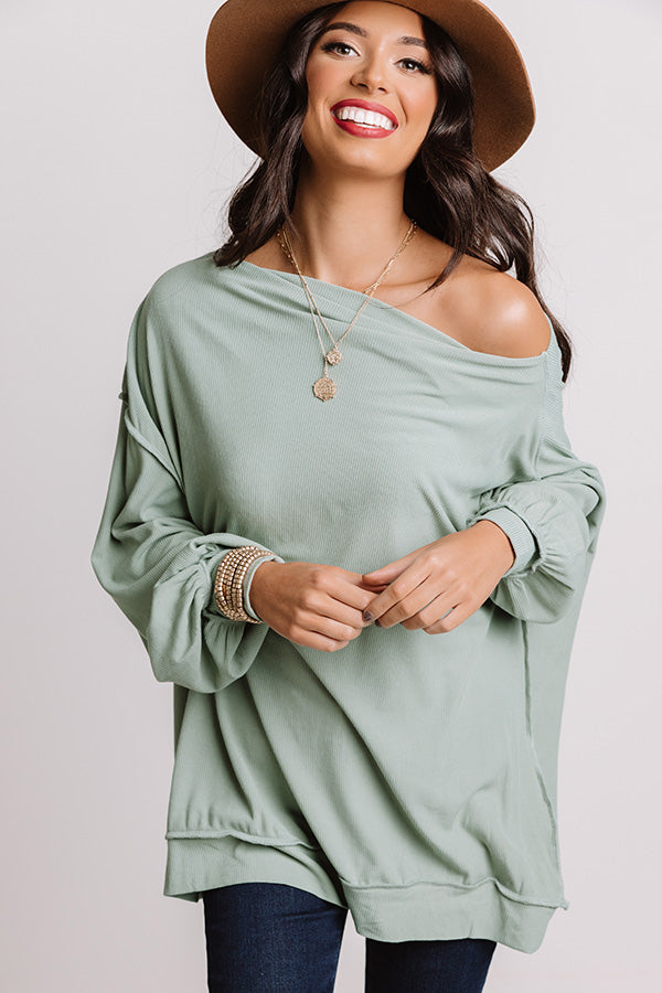Better Days Ahead Shift Top In Pear-Beginning Fashion