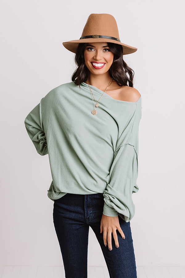 Better Days Ahead Shift Top In Pear-Beginning Fashion