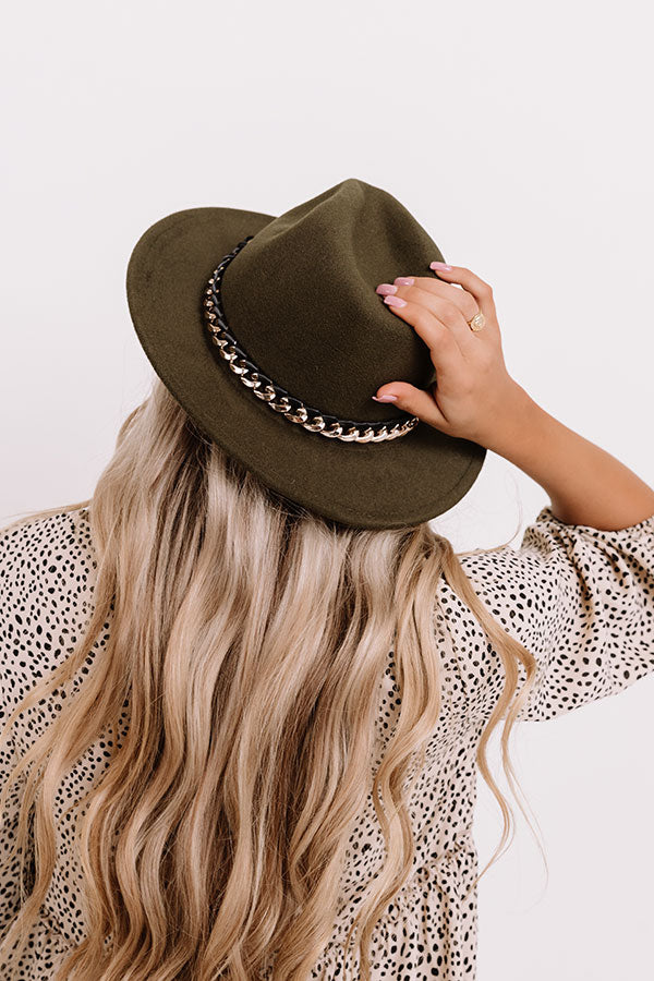 Cider And Hugs Hat In Olive-Beginning Fashion