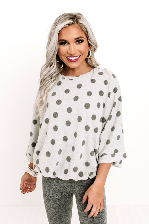 Cozy Den Shift Top-Beginning Fashion