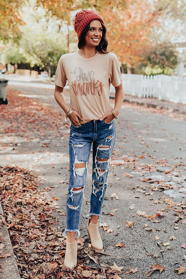 Give Thanks Tee-Beginning Fashion