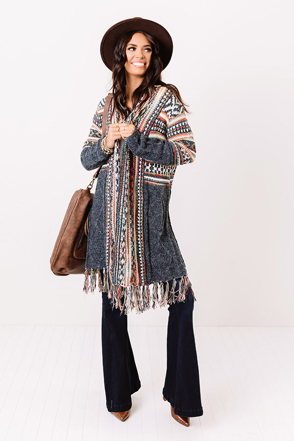 Boho Dreams Knit Cardigan-Beginning Fashion