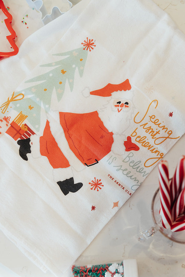 Believing Is Seeing Flour Sack Towel-Beginning Fashion